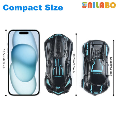 Transformable Robot Sports Car Toy – No Batteries, Educational Colorful Vehicle for Kids