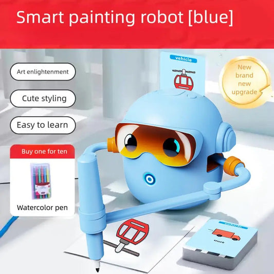 PREMIUM Interactive Drawing Robot for Kids Magic Painting Machine Educational Gift for Boys & Girls Voice Recognition